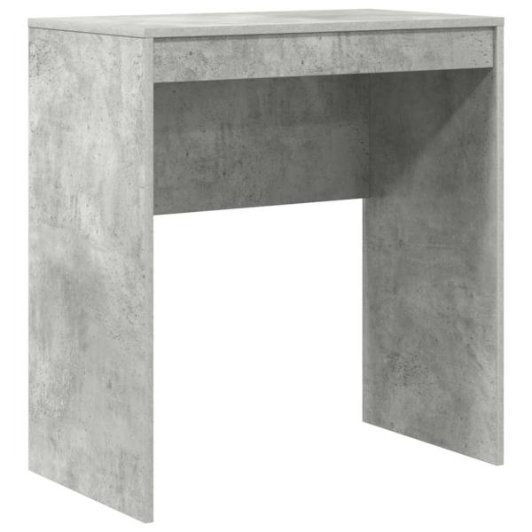 Computertisch Beton Grau Spanplatte mit Beton-Look 70 x 40 x 76 cm