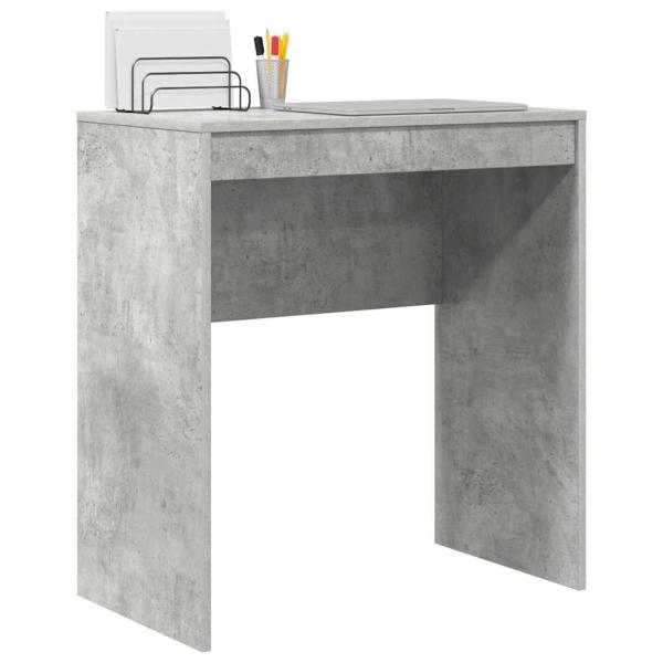 Computertisch Beton Grau Spanplatte mit Beton-Look 70 x 40 x 76 cm