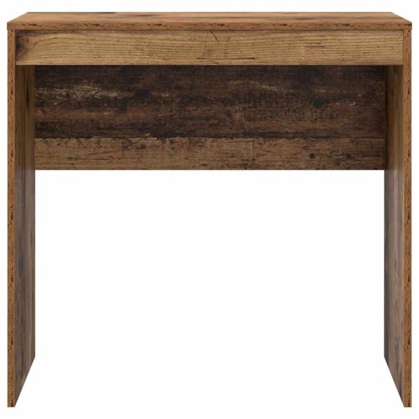 Rustikaler Schreibtisch Alter Holzfinish Holz 80 x 40 x 76 cm