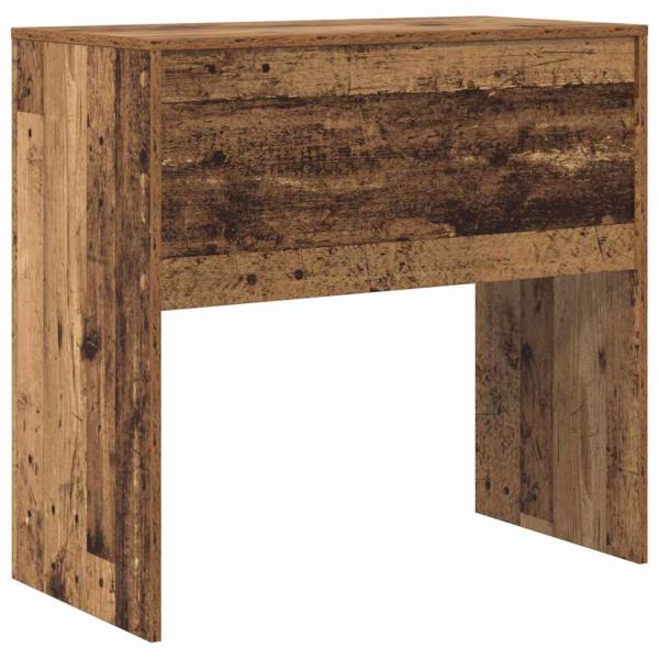 Rustikaler Schreibtisch Alter Holzfinish Holz 80 x 40 x 76 cm