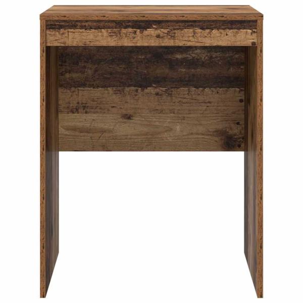 Rustikaler Schreibtisch Altes Holz Werkstoff 60 x 50 x 76 cm