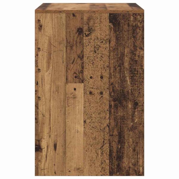 Rustikaler Schreibtisch Altes Holz Werkstoff 60 x 50 x 76 cm