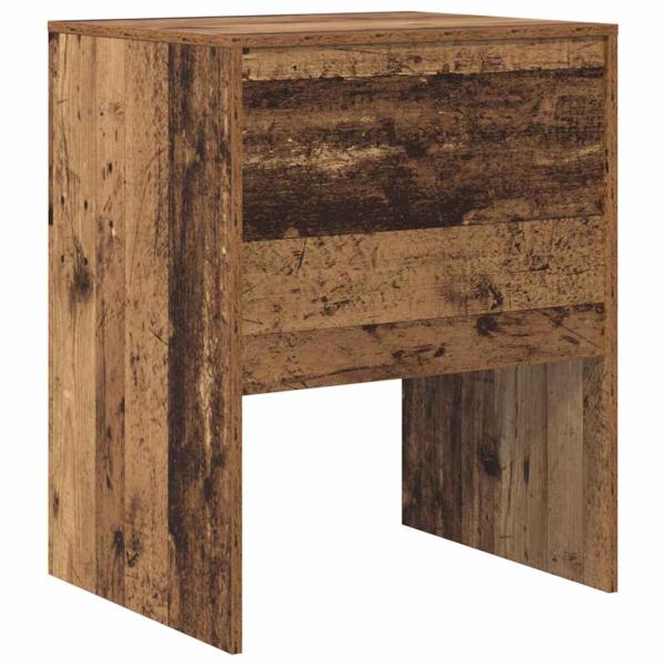 Rustikaler Schreibtisch Altes Holz Werkstoff 60 x 50 x 76 cm