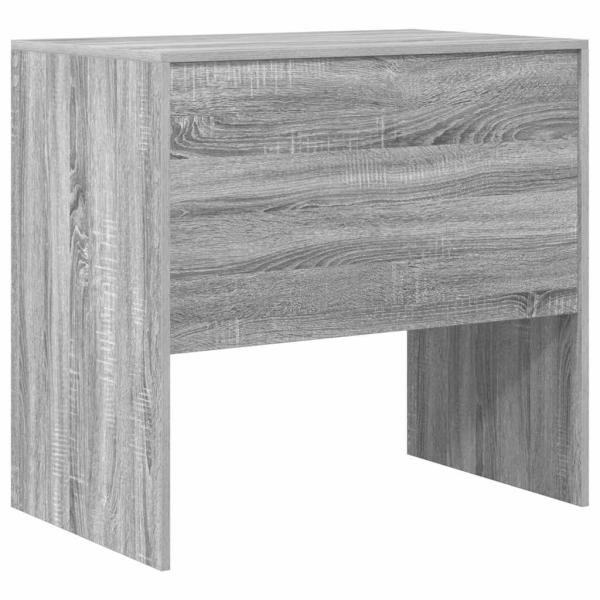 Schreibtisch Grau Sonoma 80x50x76 cm Holzwerkstoff