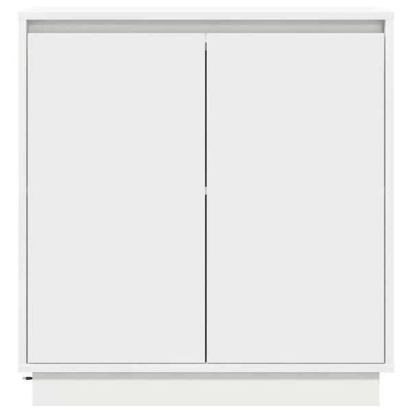 LED Sideboard in Weiß - 71x34.5x75 cm, Hergestellt aus Holzwerkstoff