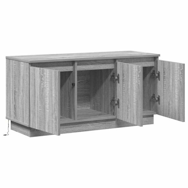 TV-Schrank Grau Sonoma 100x38x49 cm Holzwerkstoff