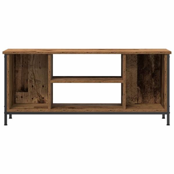 Entertainment Centre Altes Holz Spanplatte, Metall 102 x 35 x 45 cm