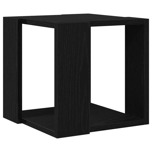 Couchtisch Schwarze Eiche MDF 32 x 32 x 30 cm Einfach Quadrat