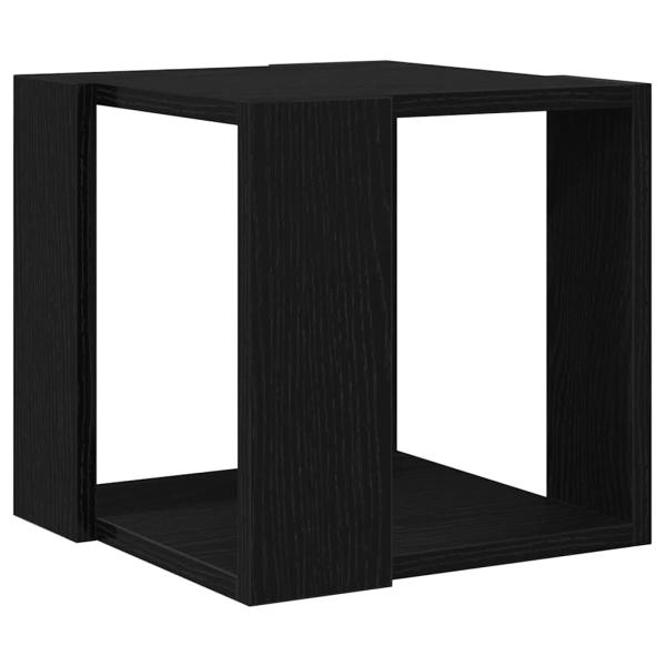 Couchtisch Schwarze Eiche MDF 32 x 32 x 30 cm Einfach Quadrat