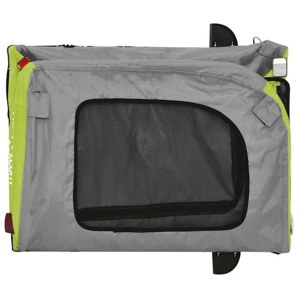 Grüner Hunde-Kinderwagen Polyester, Stahl 124 x 53 x 53 cm Faltbar