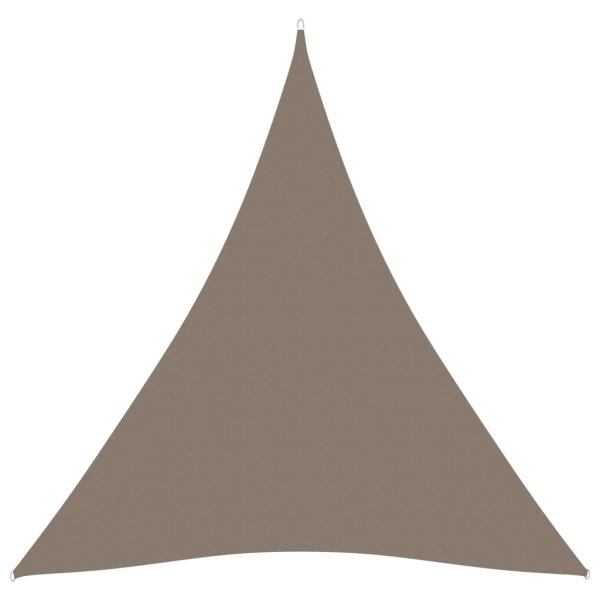 Sonnensegel Oxford-Gewebe Dreieckig 4,5x4,5x4,5 m Taupe