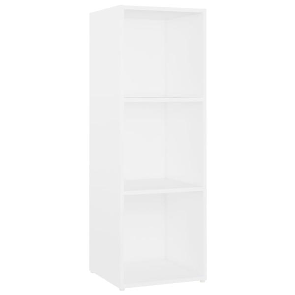 TV-Schrank Weiß 107x35x37 cm Holzwerkstoff