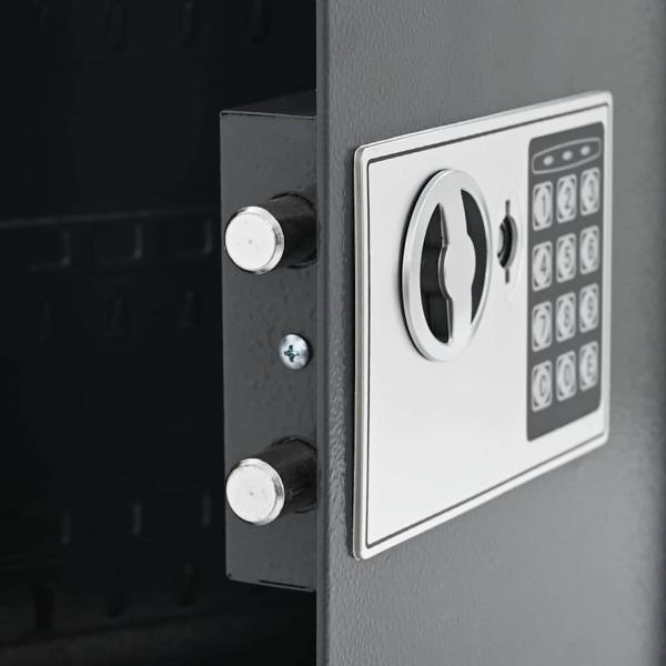 Tastaturschloss Safe Gunmetal Grau Stahl, Chrom Mittel Schlösser