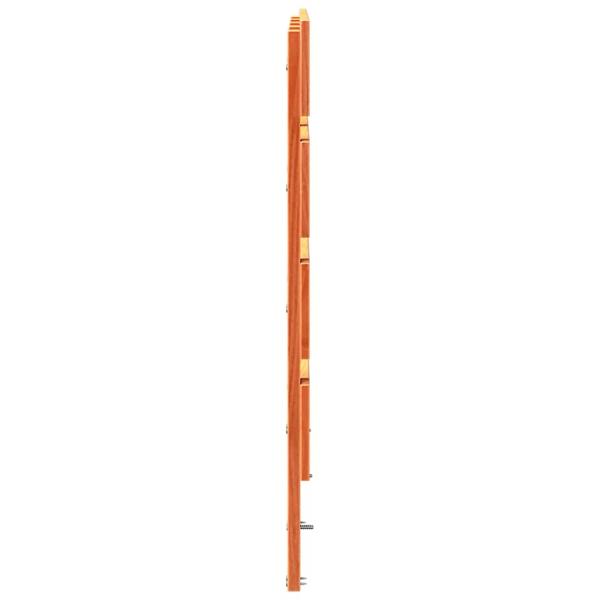 Kopfteil Wax Braun 140 cm Massivholz Kiefer