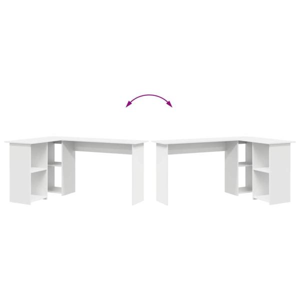 Weißer Computertisch Weiß Holzwerkstoff Mittel Computertisch