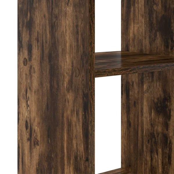 Computertisch aus Geräuchert Eiche Geräuchert Eiche Holzwerkstoff