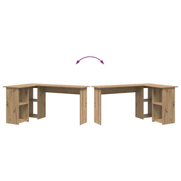 Artisan Eiche Schreibtisch Artisan Eiche Spanplatte Mittel