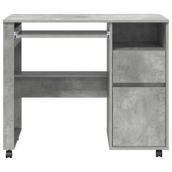 Beton-Grauer Computer-Schreibtisch Beton grau Spanplatte Mittel