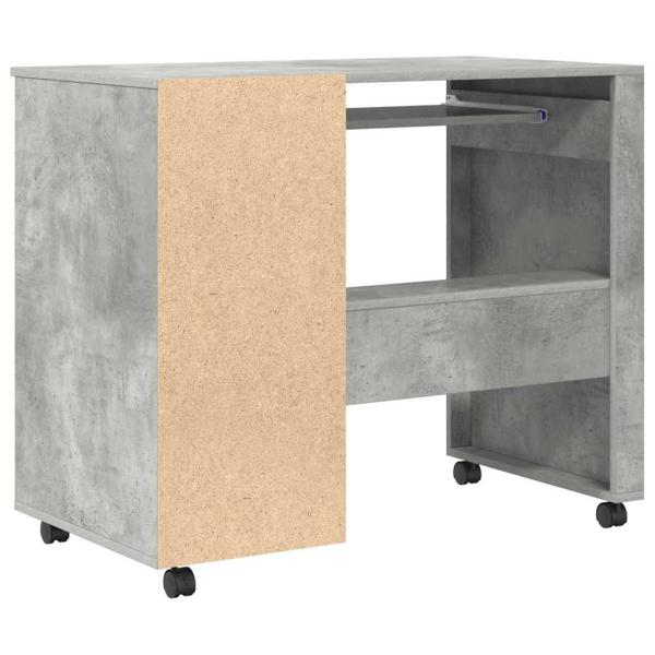 Beton-Grauer Computer-Schreibtisch Beton grau Spanplatte Mittel