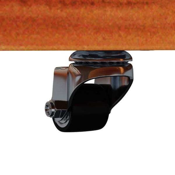 Bettgestell Wachsbraun Massivholz Kiefer Einzel Bettgestell