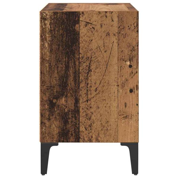 Nachttisch Alte Holz 40x30x50 cm Holzwerkstoff