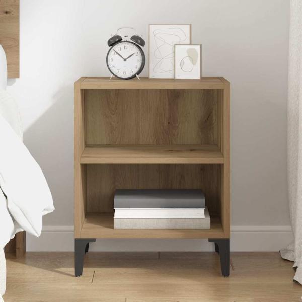 Nachttisch Eichenholz 40 x 30 x 50 cm aus Holz