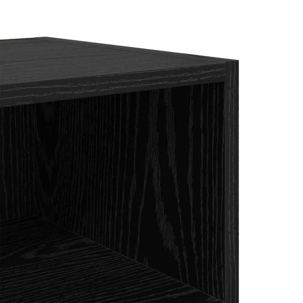 Nachttisch Schwarze Eiche 40x30x50 cm Verarbeitetes Holz
