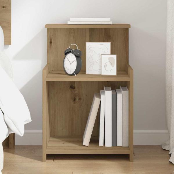 ARDEBO.de - Nachttisch Artisan Eiche 40x35x60 cm Holzwerkstoff