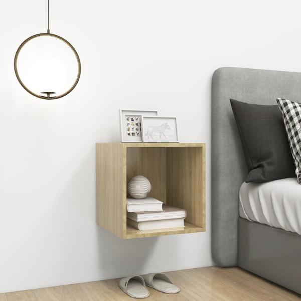 Wandschrank Sonoma-Eiche 37x37x37 cm Holzwerkstoff