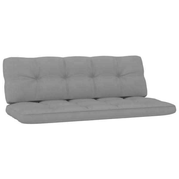 4-tlg. Garten-Lounge-Set mit Kissen Kiefernholz Imprägniert