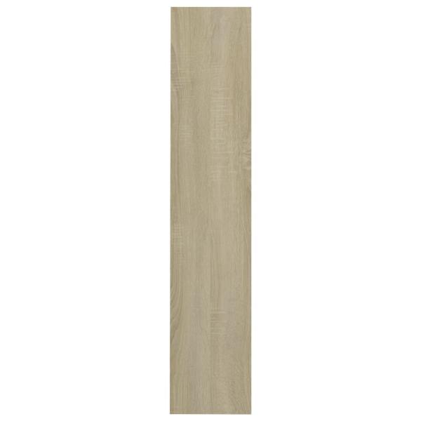 Wand-Schuhschränke 2 Stk. Sonoma-Eiche 60x18x90cm Holzwerkstoff