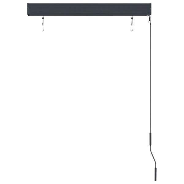 Außenrollo 100 x 250 cm Cremeweiß