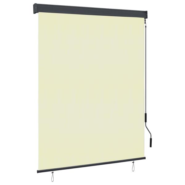 ARDEBO.de - Außenrollo 140x250 cm Creme