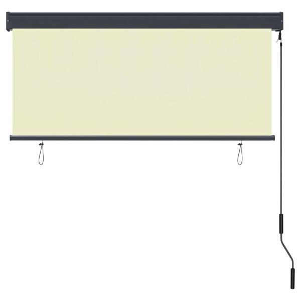 Außenrollo 140x250 cm Creme