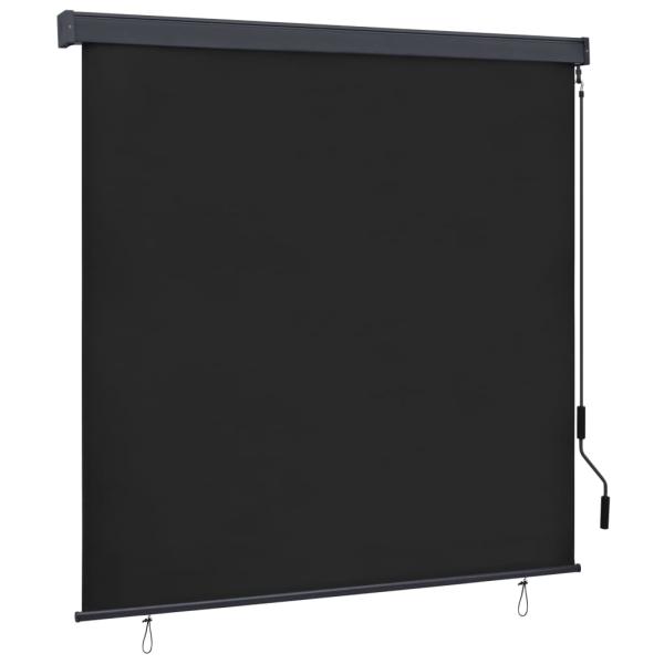 ARDEBO.de - Außenrollo 170 x 250 cm Anthrazit