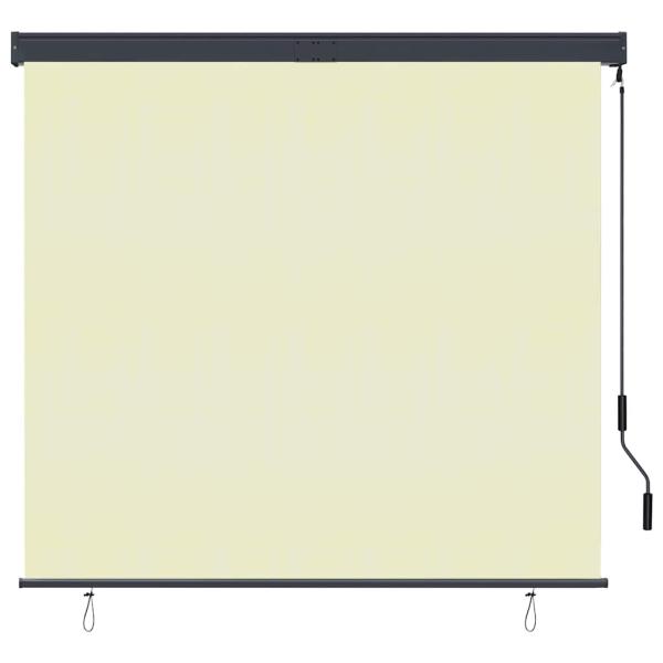 Außenrollo 160x250 cm Creme