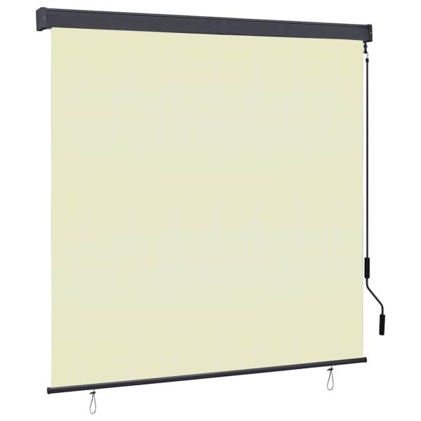Außenrollo 160x250 cm Creme