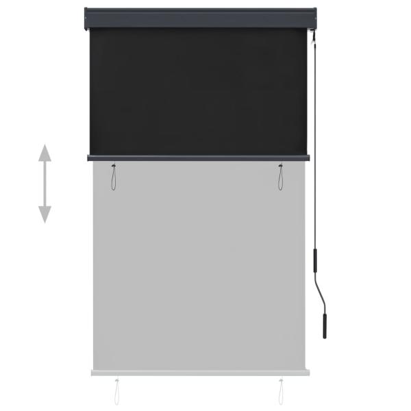 Außenrollo 100 x 250 cm Anthrazit