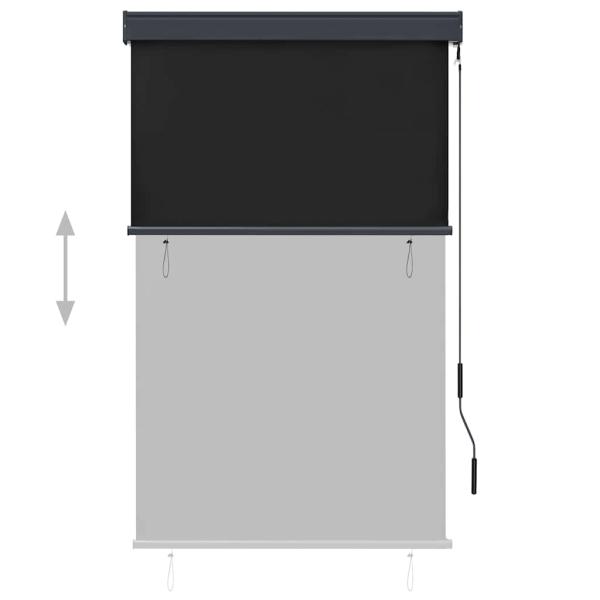 Außenrollo 100 x 250 cm Anthrazit