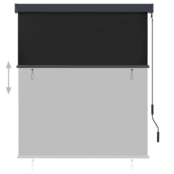 Außenrollo 140x250 cm Anthrazit