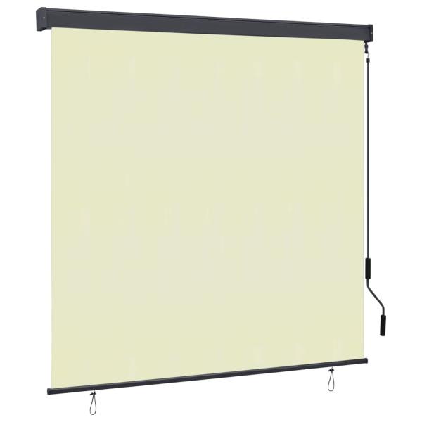 ARDEBO.de - Außenrollo 170 x 250 cm Creme