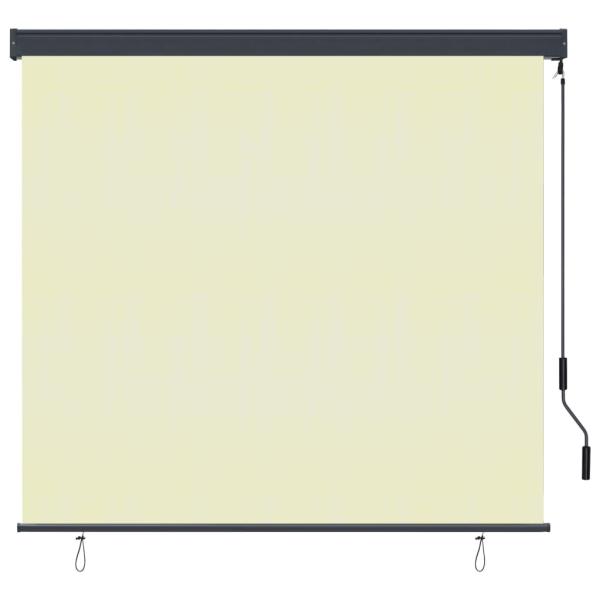 Außenrollo 170 x 250 cm Creme