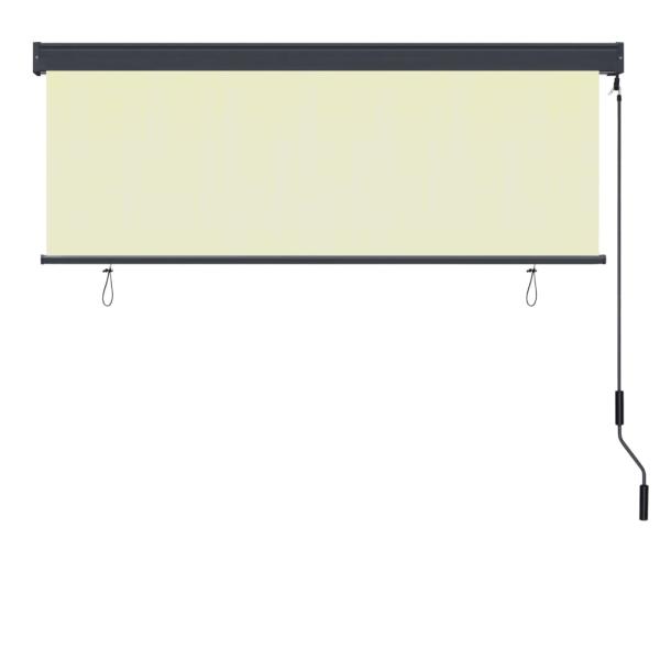 Außenrollo 170 x 250 cm Creme