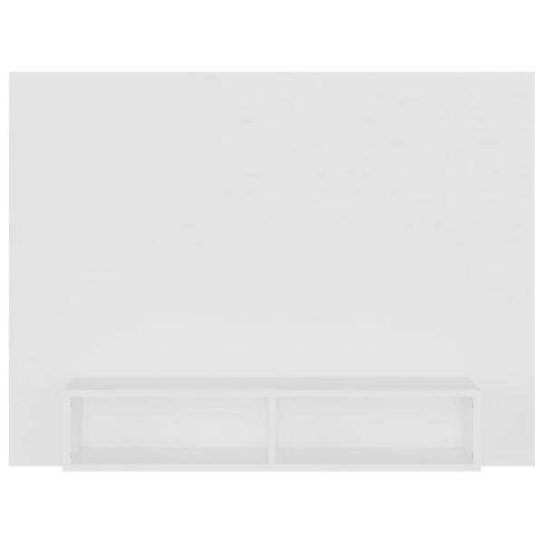 TV-Wandschrank Weiß 120x23,5x90 cm Holzwerkstoff