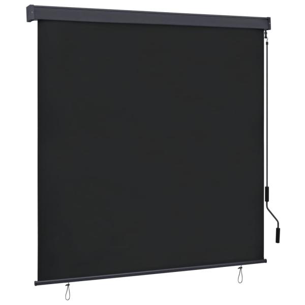 ARDEBO.de - Außenrollo 160x250 cm Anthrazit