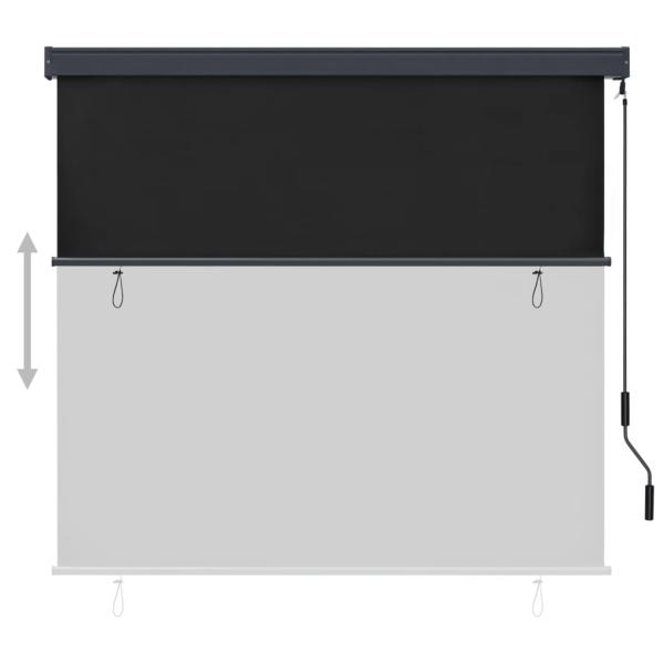 Außenrollo 160x250 cm Anthrazit