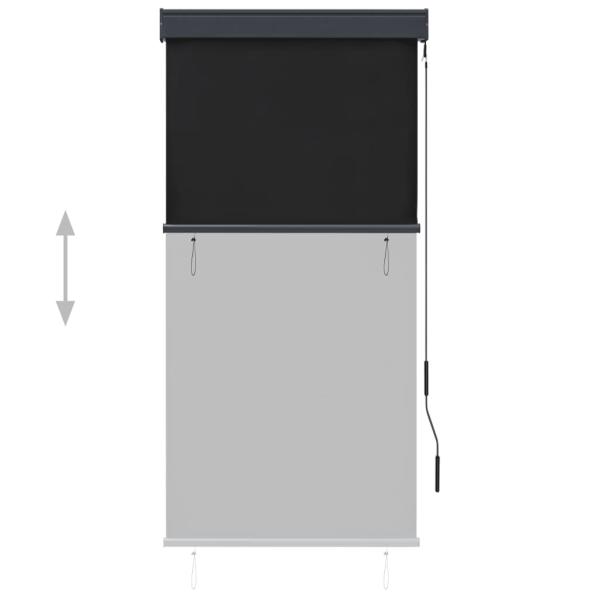 Außenrollo 80 x 250 cm Anthrazit