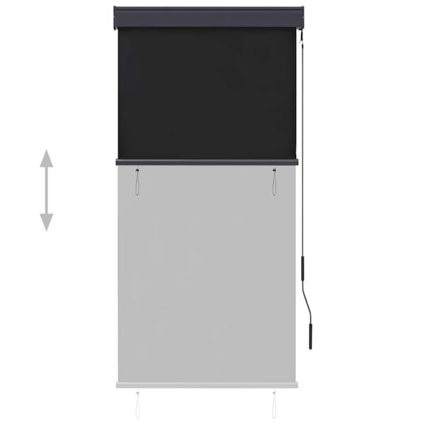 Außenrollo 80 x 250 cm Anthrazit