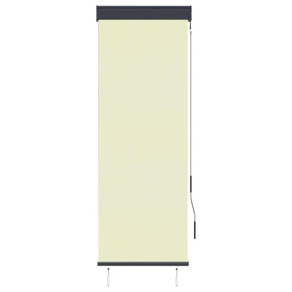 Außenrollo 60 x 250 cm Cremeweiß