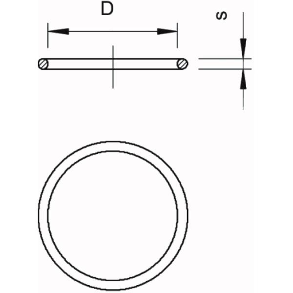 OBO Bettermann Dichtring O-Ring M20, NBR (100 ST)